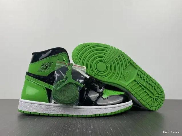 Kicktheory High 555088-030 Air Pine OG Jordan 1 Green 0516